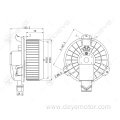 New design 12v dc blower motor for FORD